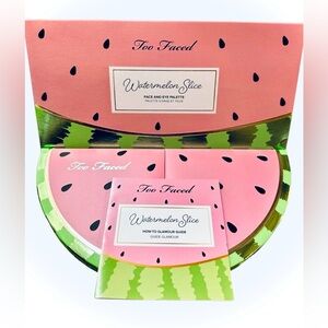 TOO FACED Tutti Frutti Watermelon Slice Magnetic Face & Eye Palette, BNIB